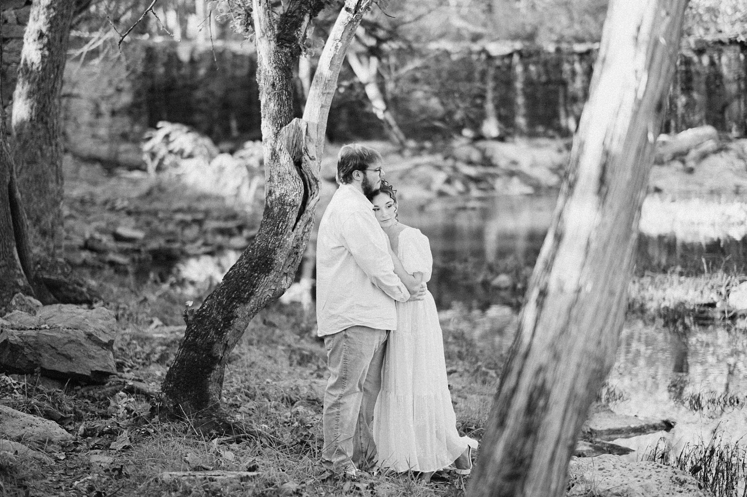Amis Mill Engagement Session