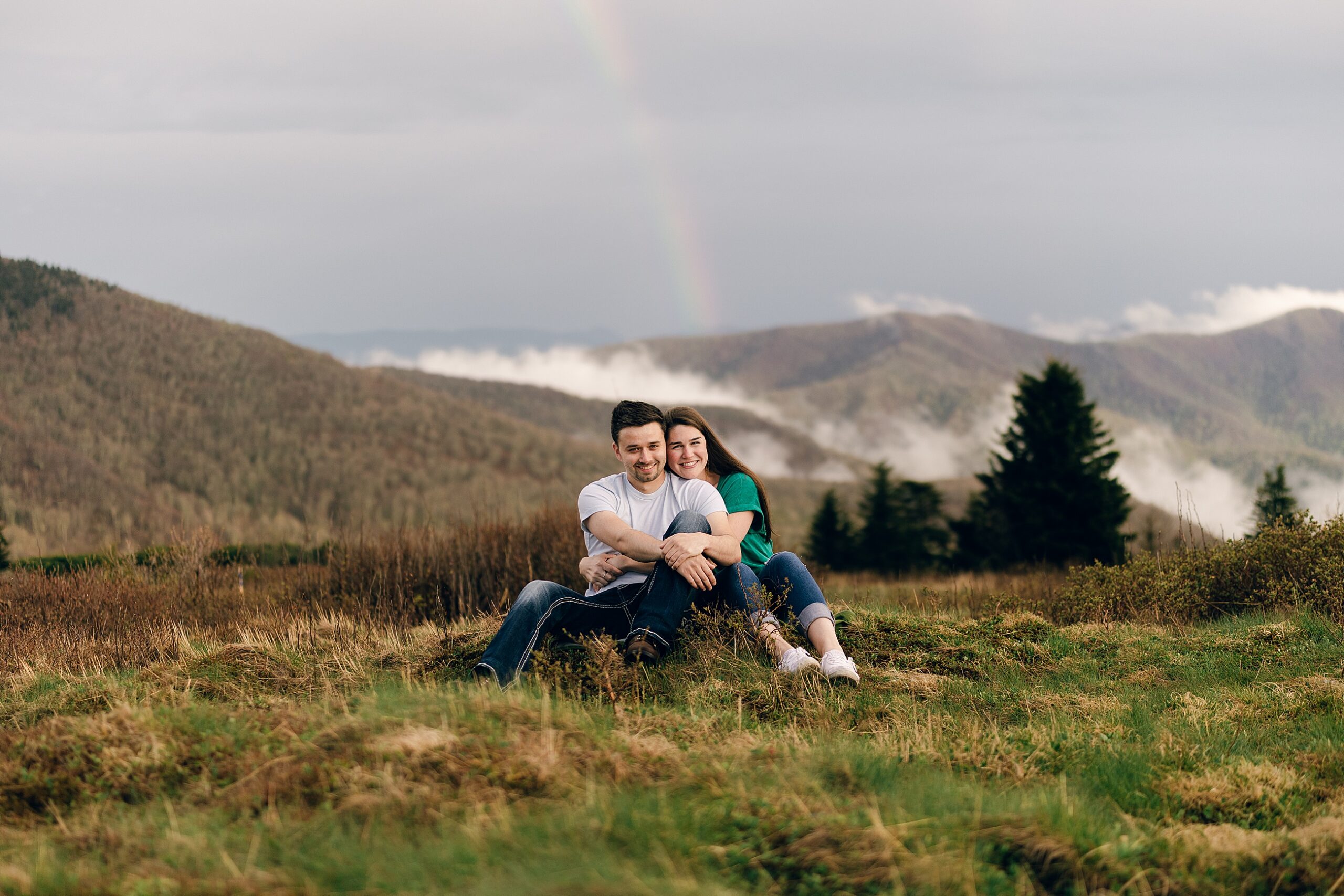 Roan Mountain Tennessee Engagement Photographer