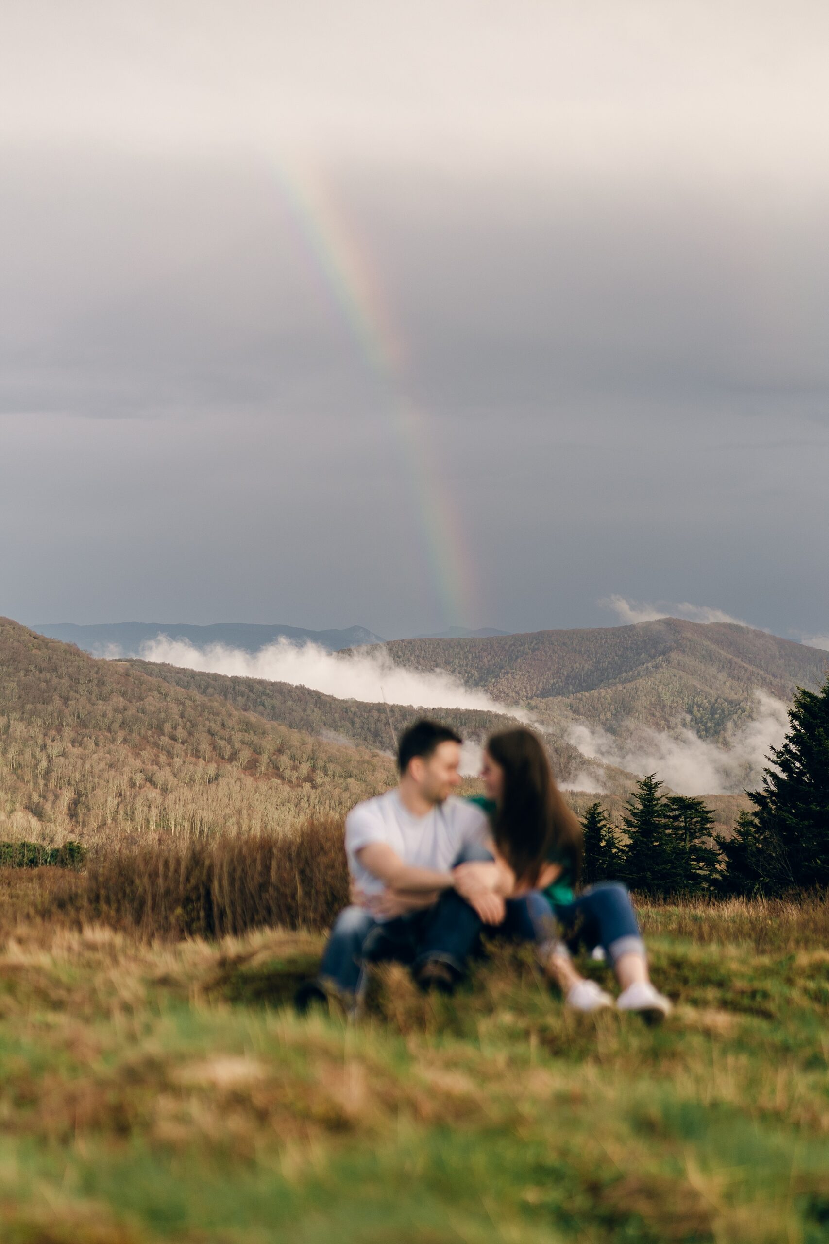 Roan Mountain Tennessee Engagement Photographer