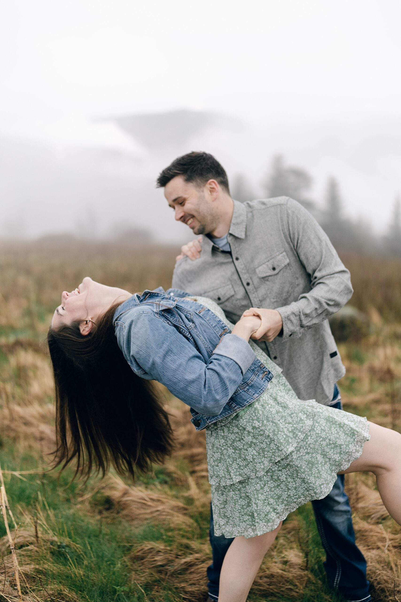 Roan Mountain Tennessee Engagement Photographer