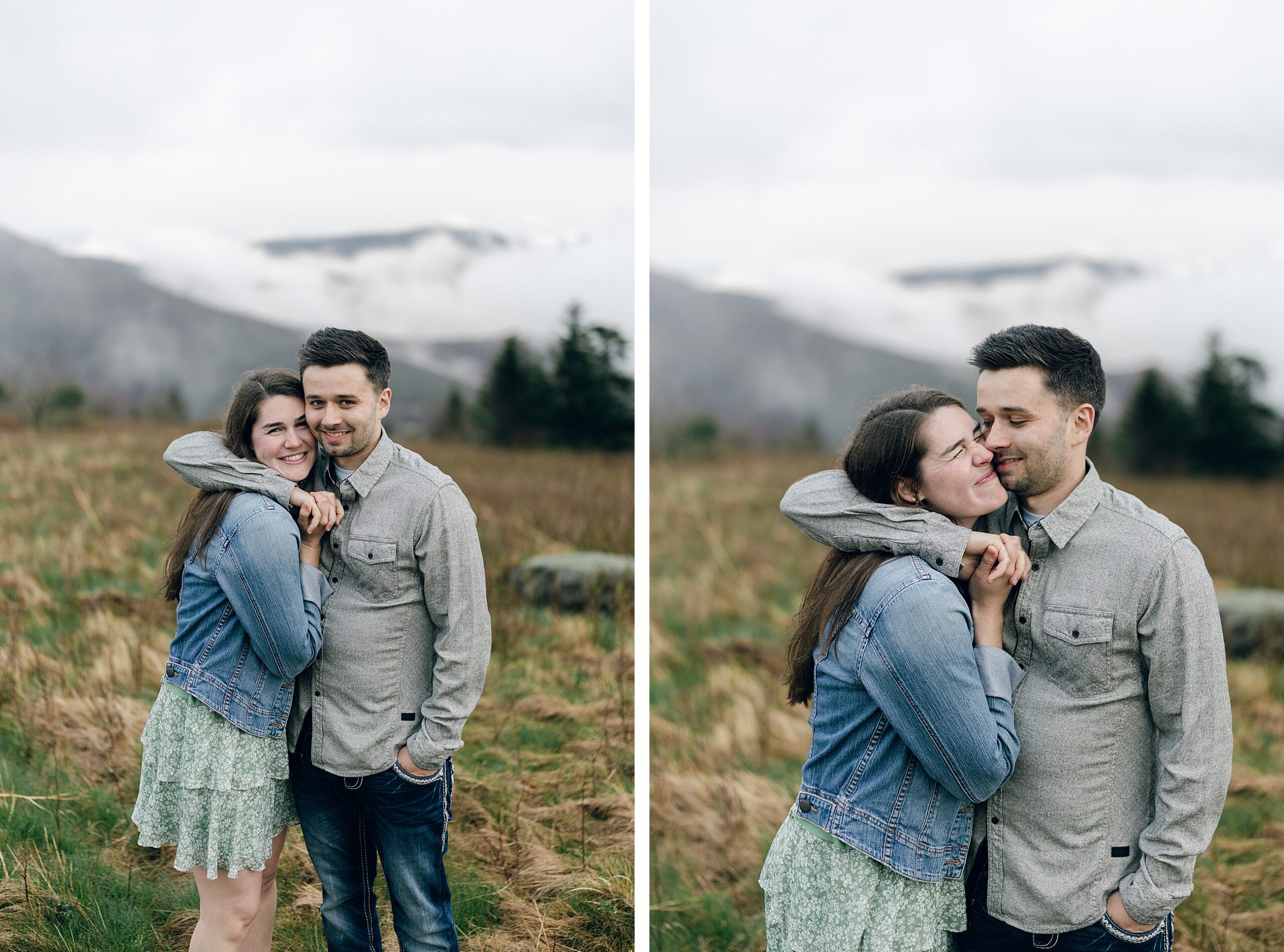 Roan Mountain Tennessee Engagement Photographer