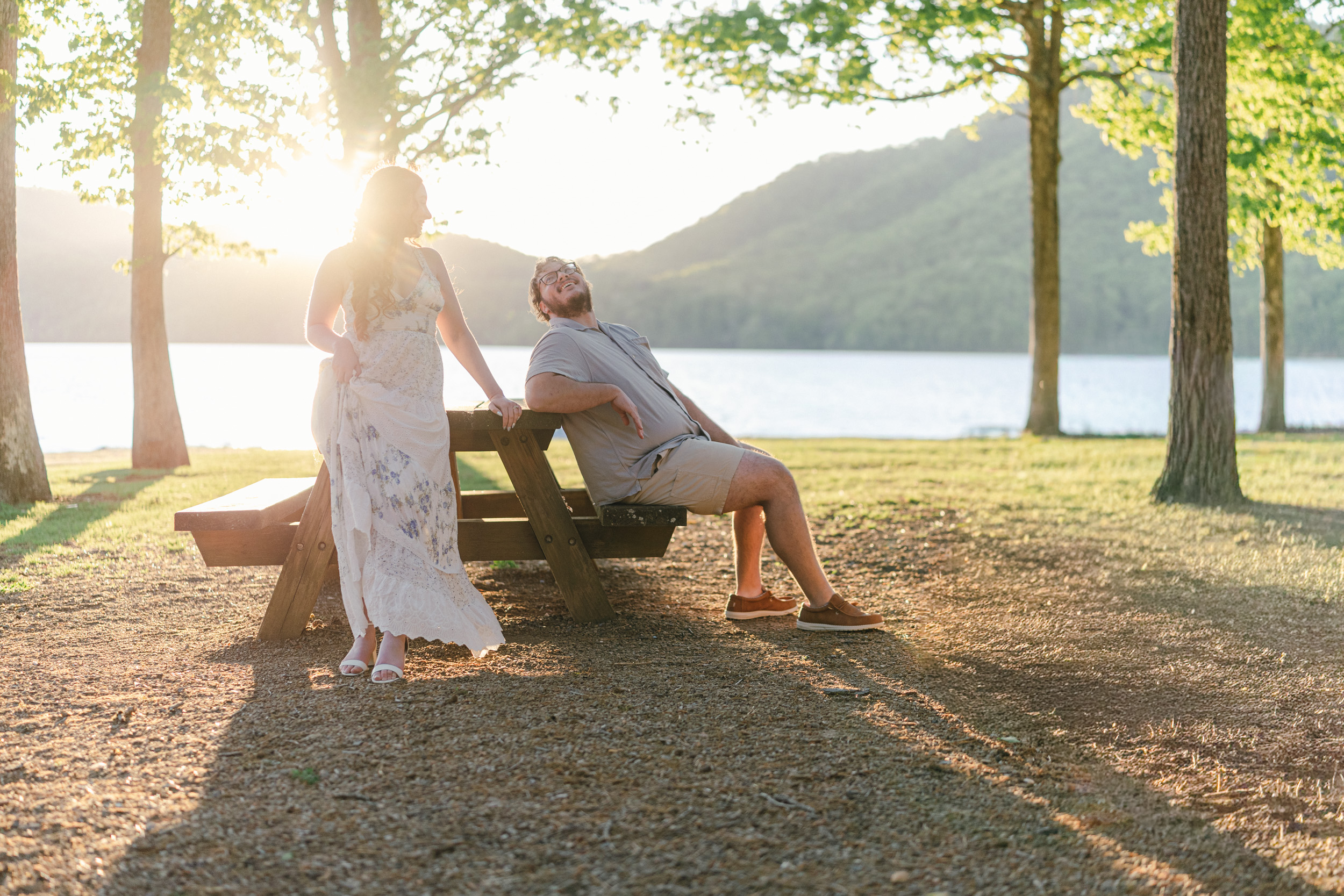 Watauga Lake East Tennessee Couples Photography
