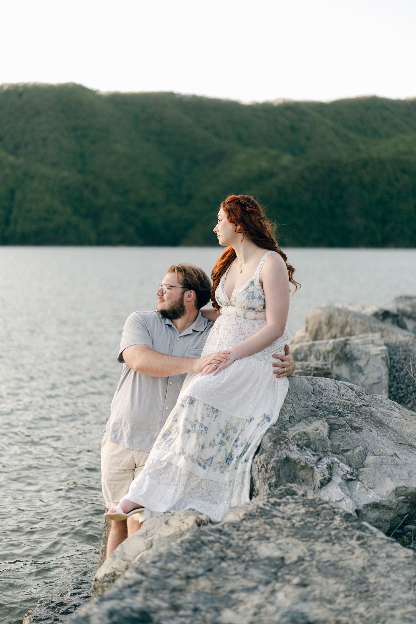 Watauga Lake East Tennessee Couples Photography