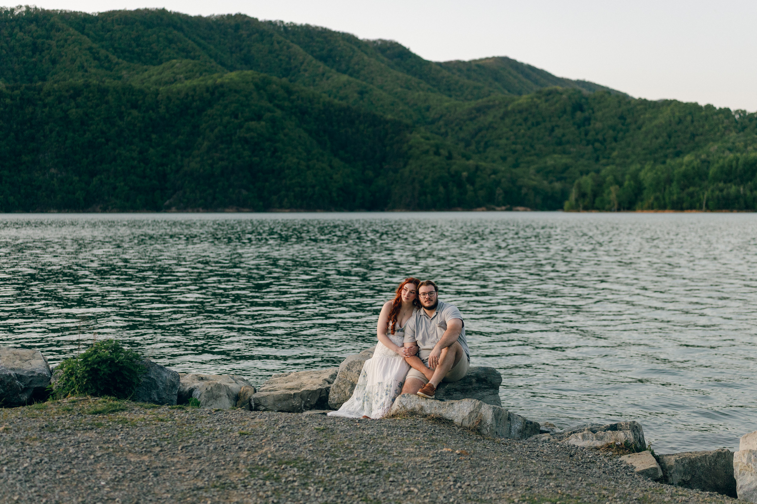 Watauga Lake East Tennessee Couples Photography
