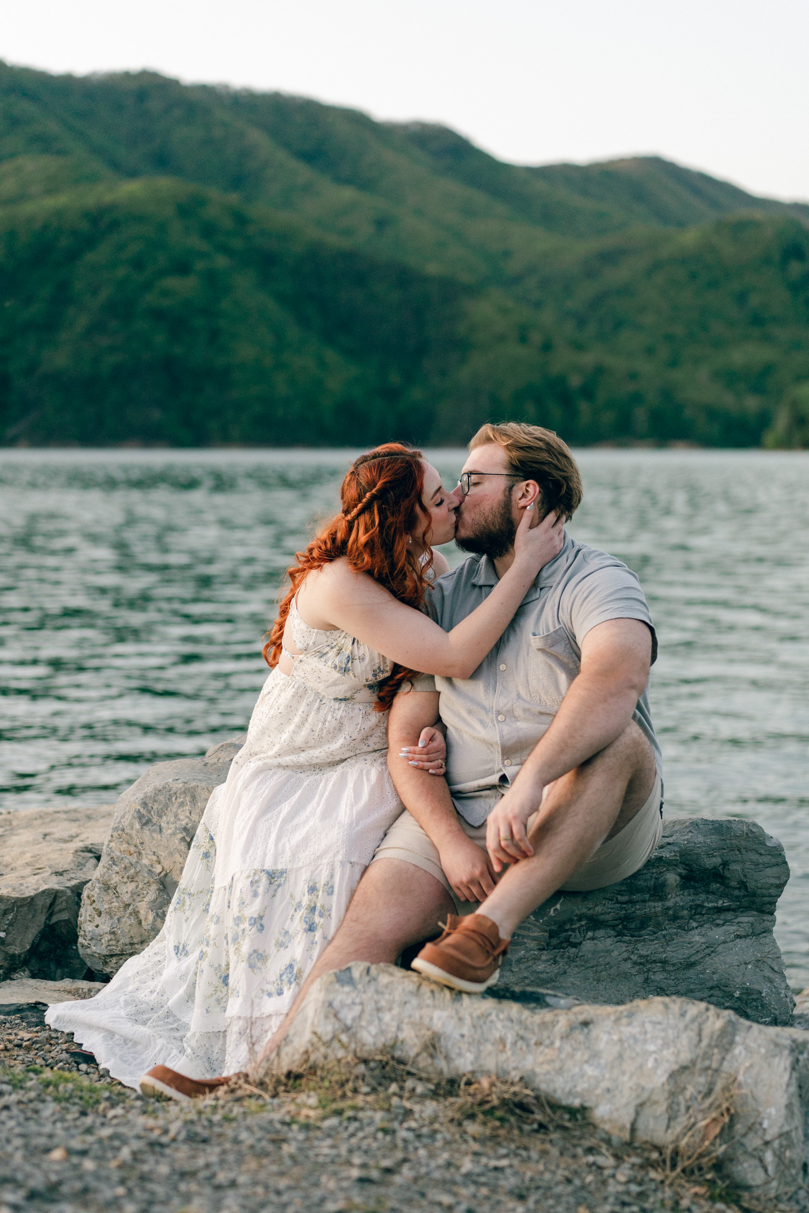 Watauga Lake East Tennessee Couples Photography