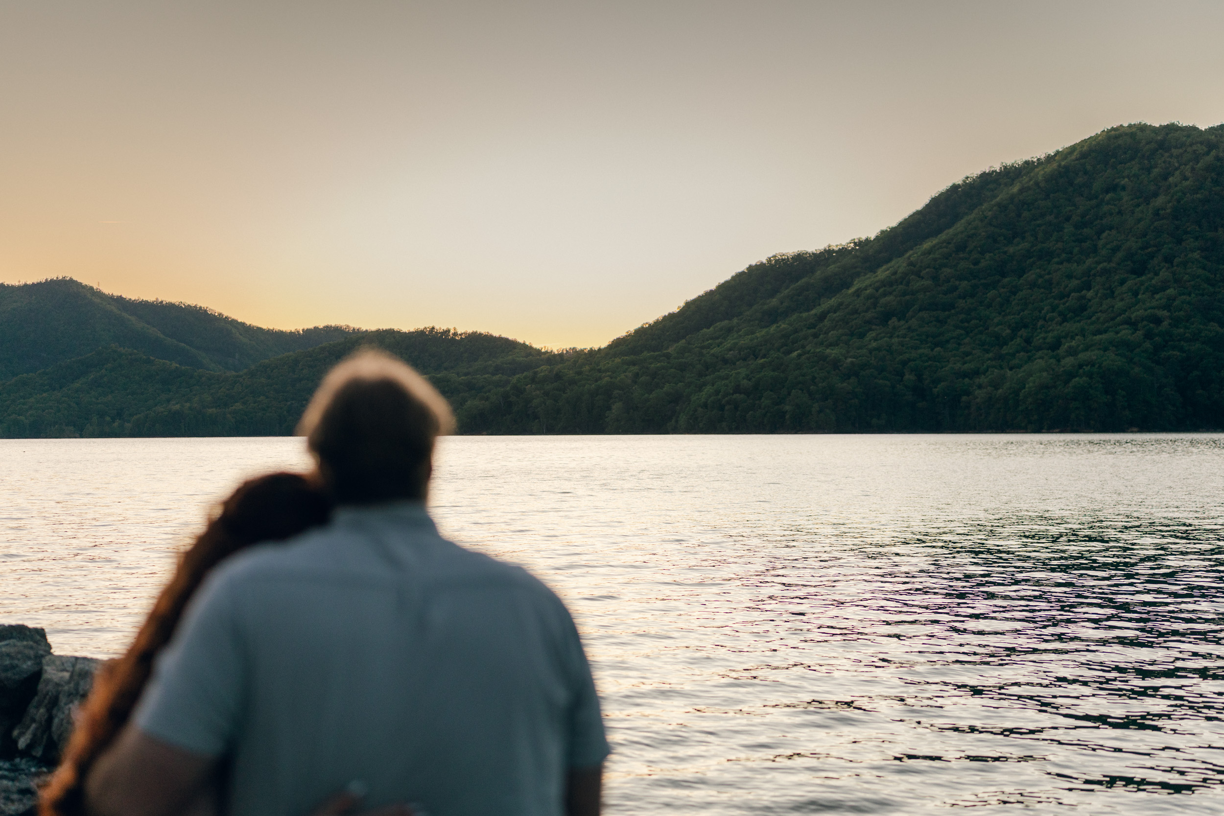 Watauga Lake East Tennessee Couples Photography