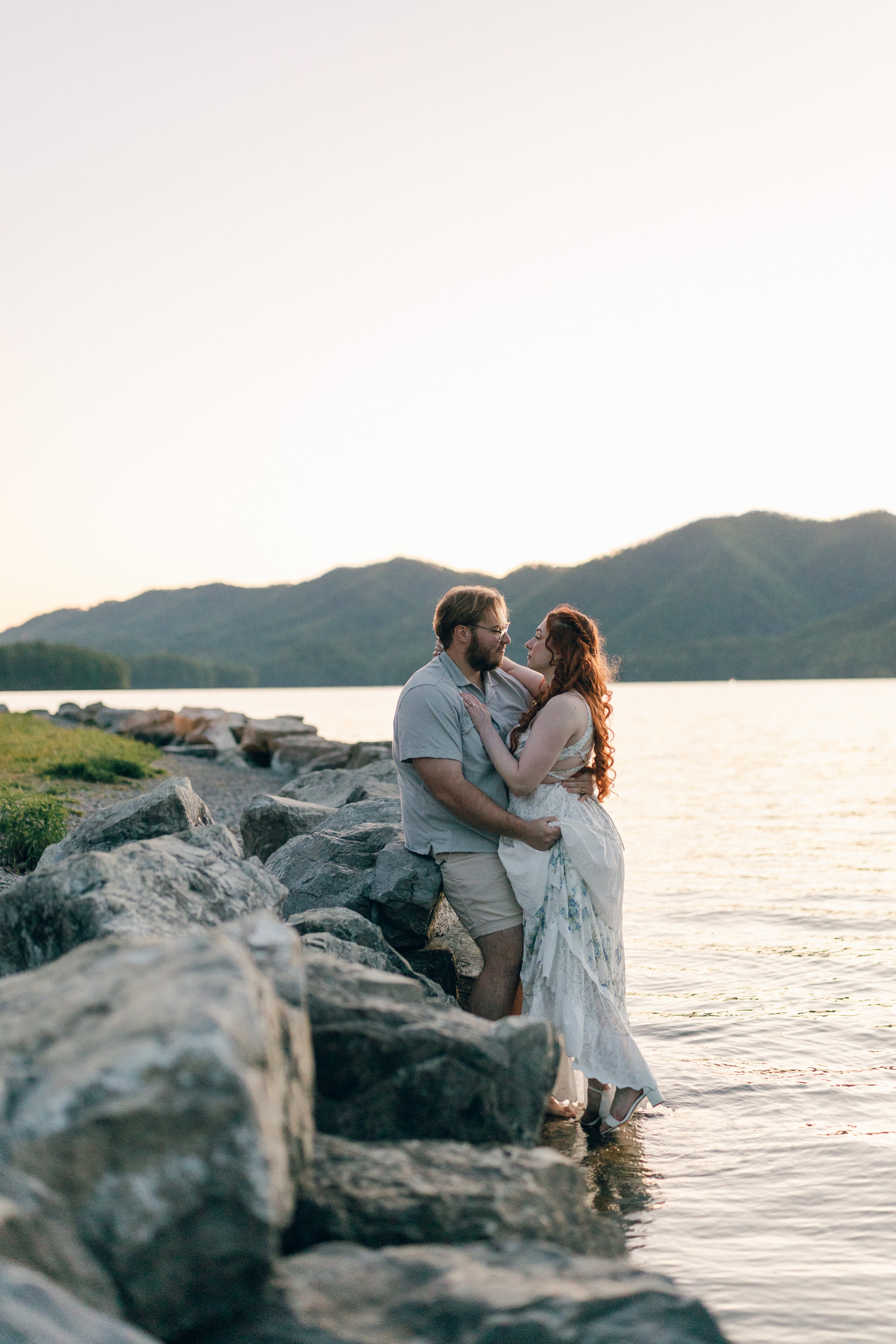 Watauga Lake East Tennessee Couples Photography